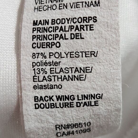 Under Armour Sports Bra Size Small White Infinity High Bra - Picture 12 of 13